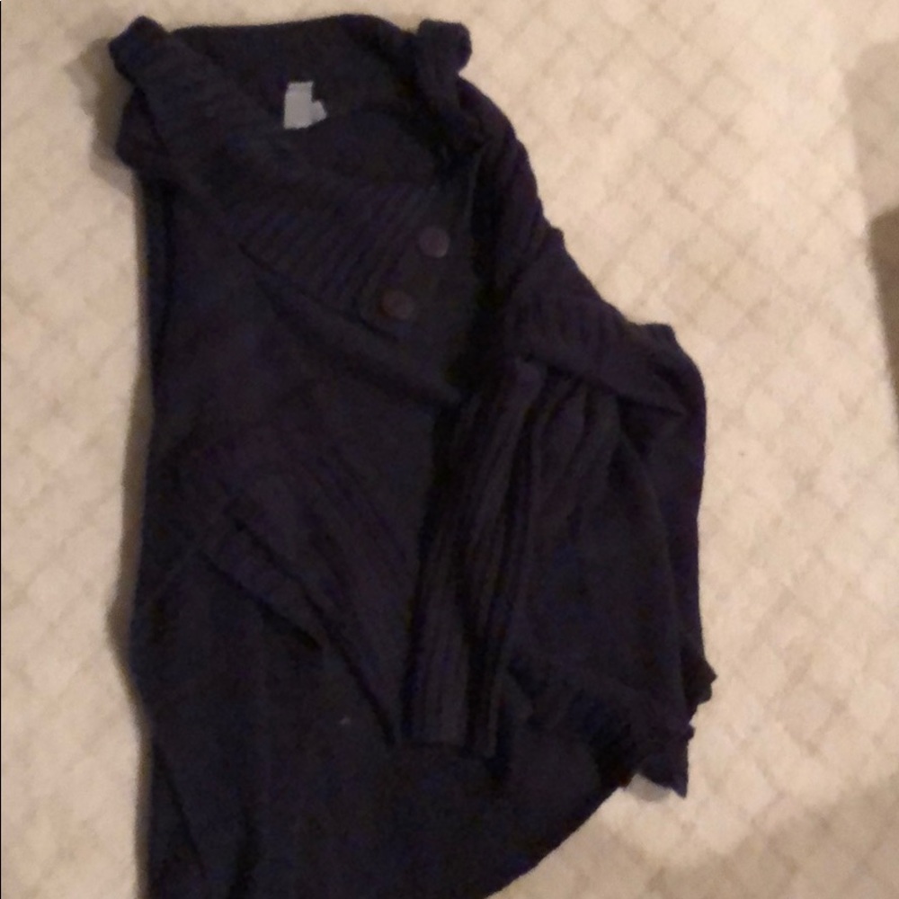 Dark blue luxurious sweater